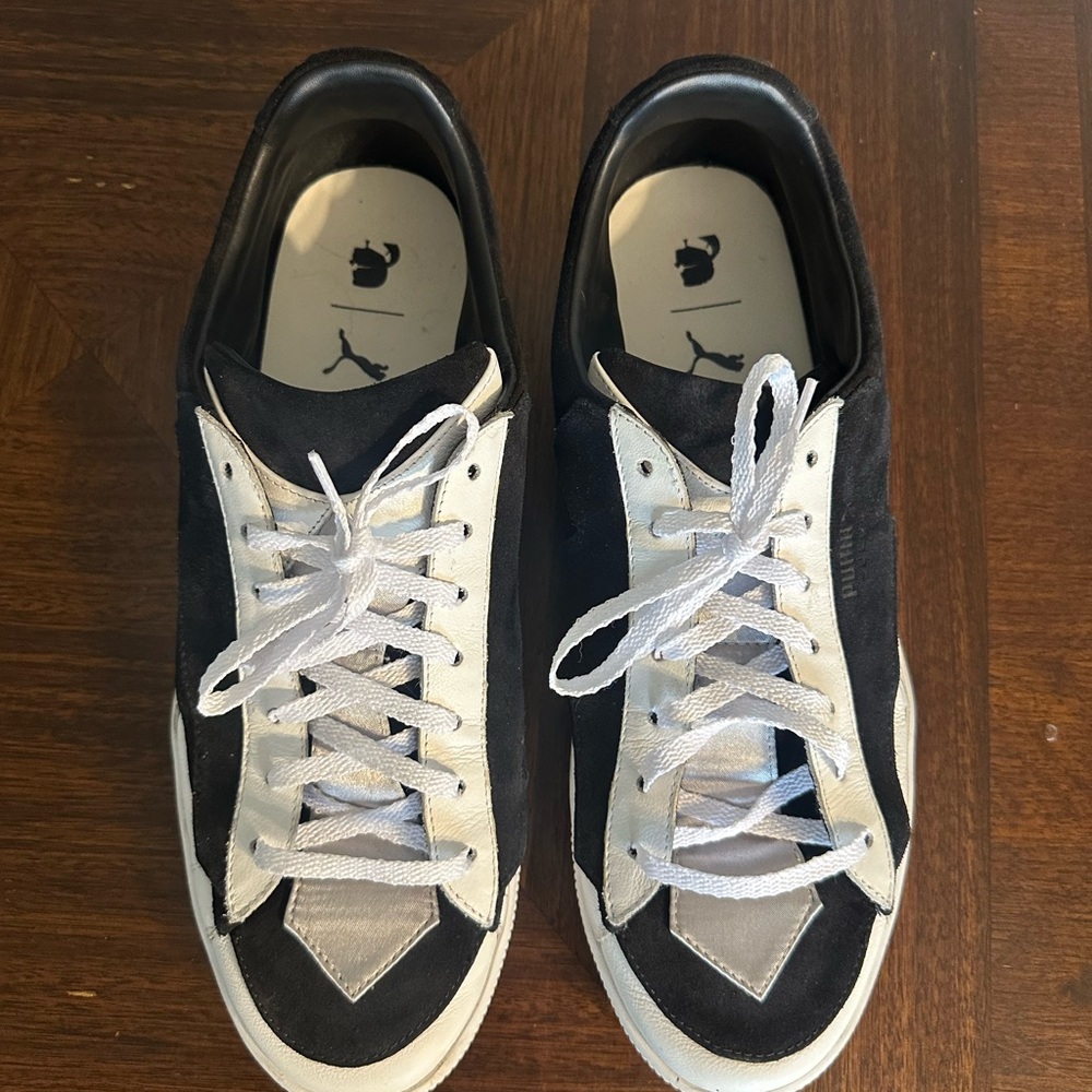 Puma Black and White Classic Sneakers